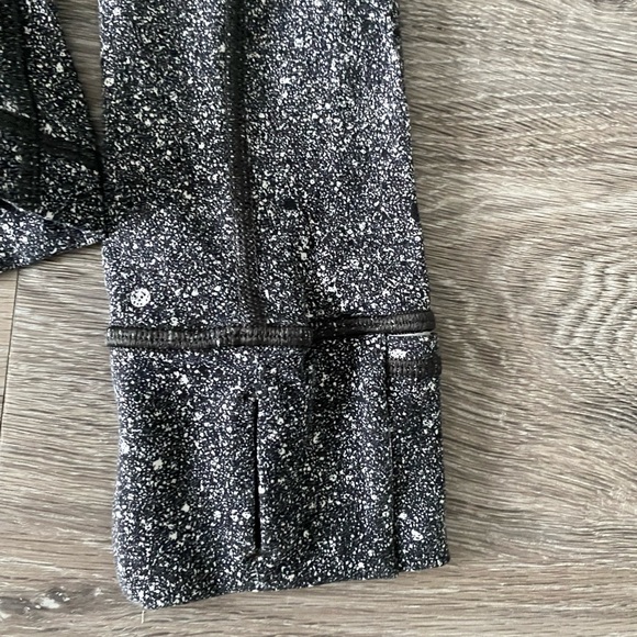 Lululemon Define Jacket Luminesce Splatter Black/ white pattern speckle - Picture 11 of 15